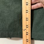 Halara  women’s size medium green corduroy skort back zipper Photo 2