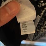 Loft ✨ Black & White Eyelet Smocked Yoke Swing Dress Photo 5