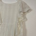 World Market Ivory Ruffle Sleeve Mini Dress White Size undefined Photo 5
