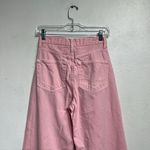 Just Black  Denim Pink High Rise Wide Leg Jeans Sz 24 Photo 8