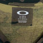 Oakley NWOT  Texas Rangers Baseball Camouflage V-neck Women’s Short Sleeve T-shirt Sz Large Photo 4