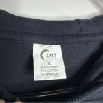 Zyia Women’s  Active Size XL Black‎ Quilted Hoodie Sweatshirt Photo 2