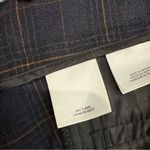 NWT Kasper Indigo‎ Multi Plaid Dress Pants Straight Leg Size 16 Blue Photo 6