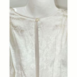 Ronny Kobo Collection Dresses Ronny Kobo Lilian Satin Asymmetrical Dress LARGE White Photo 7