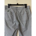 Vineyard Vines Pants Women 28 Navy White Stripe Crop Straight Leg Beach Preppy Photo 5