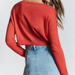 Forever 21 NWT Cropped Marled Sweater Photo 3