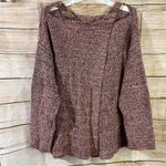 BLANK NYC oversized chunky knit sweater flapback women’s Size Medium multicolor Photo 13