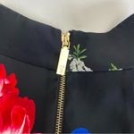 Ted Baker  London Tanii Floral Mock Neck Scallop Shift Dress Berry Sundae Photo 9