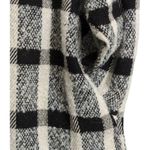 Steve Madden NWT  Black Plaid Eldridge Shirt Jacket Oversized Button Collar Sz L Photo 2