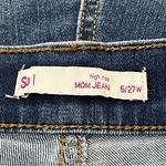 SO  High Rise Mom Jeans Distressed Medium Wash 5/27 Photo 2