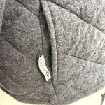 UGG  Quilted Full Zip Hoodie Sweatshirt Jacket Thumbholes Cozy Gray size Small Photo 6