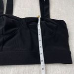 Forever 21 Crop Tank Top Womens M Black Sleeveless Club Minimalist Y2K Grunge Photo 7