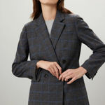 Madewell The Rosedale Plaid Blazer Multicolor Size 4 Photo 0