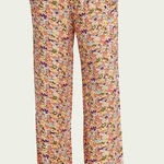 Scotch & Soda Scotch & Soda Gia Floral Mid-Rise Wide Leg Elasticated Trouser Pant Large Photo 0