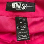 REWASH  Puddle Trouser Pleated Wide Leg Pink Size Small Photo 7