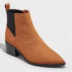 A New Day Gwen Ankle Boots Shoes Brown Cognac Size 6.5 NWT Photo 5