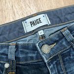 Paige  | Skyline Straight Raw Hem Denim Jeans Photo 2