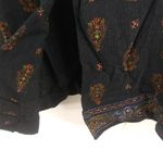 R & M Richards Karen Kwong 8P Black Asian Print Top Photo 5