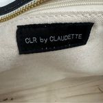 CLR by Claudette Sally Striped Tote Bag *Used (Black & White) Black Photo 8