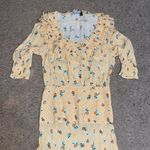 Rixo London Belle Floral Gingham Check Silk Photo 5