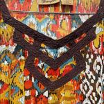 Wrangler Womens Western Tunic SZ XS Aymmetrical Colorful Lace Indie Boho Cowgirl Photo 2