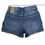 PacSun Medium Indigo High Waisted Girlfriend Cargo Shorts NWT Size 24 Photo 2