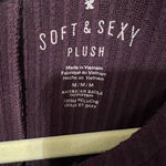 American Eagle  Soft & Sexy‎ Ribbed Sweater Dress with Button Sleeve Detail M Photo 1