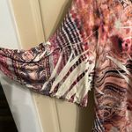 Live and let live Boho Indie Peasant Multicolor Women's Top Photo 3