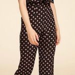 Flynn Skye Black Floral Claire Jumpsuit Size Small Photo 0