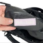 Million Wishes Black Velvet Embroidered and Beaded Shoulder Purse Bag Photo 11