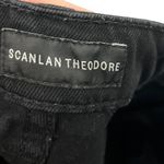 Scanlan Theodore Wide Leg Jeans Dark Wash Black Cropped High Rise Womens Size 30 Photo 7