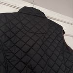 Jeep Black Quilted Puffy Vest Brown Trim Women's Size XL Gorpcore Outdoor Layer Photo 12