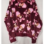 Strawberry shortcake fleece sweatshirt women's size Large Red Photo 5