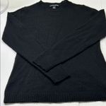 Banana Republic  women’s Classic Black Crewneck Sweater Photo 5