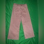 ZARA Tan/ Rust Color Flare Wide-Leg Marine Jeans size 14 Photo 1