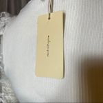 Peach Women’s Sexy Puff Long Sleeve White Top Size M Photo 7