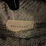 Grey Plaid Sweater Gray Size L Photo 2