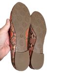 Tory Burch Reva Doria Dune Gold Snakeskin Ballet Flats Gold Logo Rare Colorway 7 Photo 7