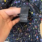 I.N. San Francisco  black multicolor knit semi cropped sweater Photo 6