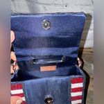 Ermo Beaded American Flag Bag – Patriotic Red White Blue Handbag Crossbody Purse Photo 1