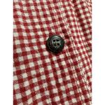 Bobbie & Brooks Vtg Bobbie Brooks Flannel Shirt Velvet Collar Sz 18W 20W Gingham Sparkle Mittens Photo 5