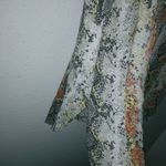 Texas True Country Western Cowgirl Duster Snake Print Orange Gray Size undefined Photo 5