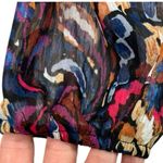 Evereve  Stelle Abstract Blouse Top Size XS Colorful Modern‎ Contemporary Artsy Photo 8