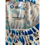 Ibkul Tillie Dress Small Blue White Long Sleeve Mesh Stretch Golf Tennis UPF Photo 4