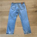 Levi's  Jeans Distressed Ripped Size 36 Blue Photo 4