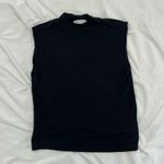 Aritzia Black sleeveless mock neck (diyed) Photo 0