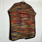 Color Works Rainbow Cape Sweater Size Small/Medium Yellow Photo 1