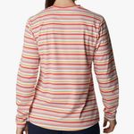 Columbia Womens Sun Trek Coral Reef Pattern Long Sleeve Tee- Size Large Photo 2