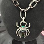 Betsey Johnson  Halloween Spider Pendant Statement Necklace Photo 1
