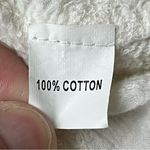 R & F Ivory Crochet Sheer Tunic Blouse L Boho Beach Festival Swim Cover Western White Size L Photo 6